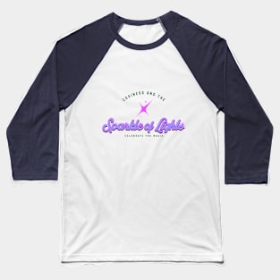 Cosiness and the Sparkle of Lights Christmas Baseball T-Shirt